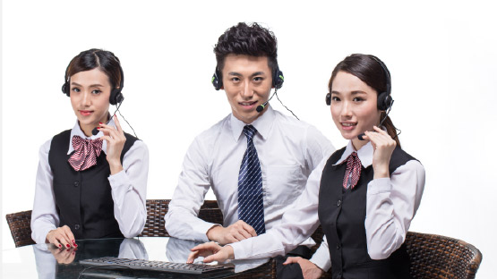 全程響應，科學的服務流程，完善的服務體系