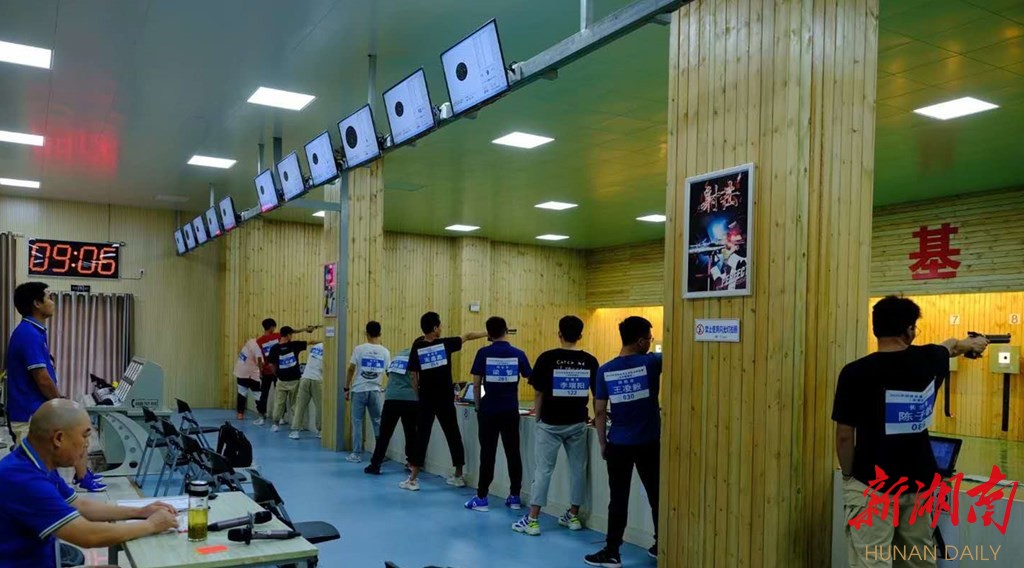 2020省青少年射擊錦標(biāo)賽（步手槍）在懷化舉行