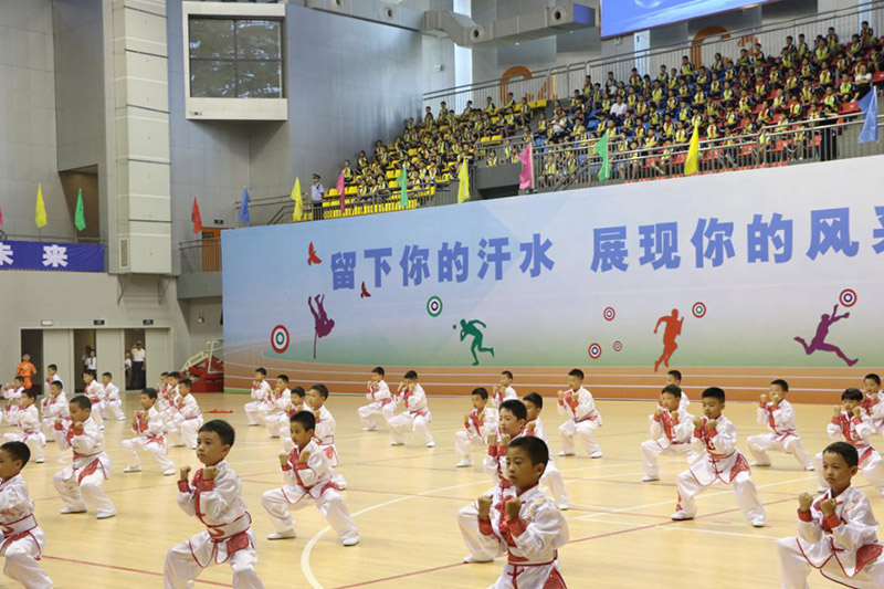 圓夢工程”農村未成年人體育夏令營在石門開營