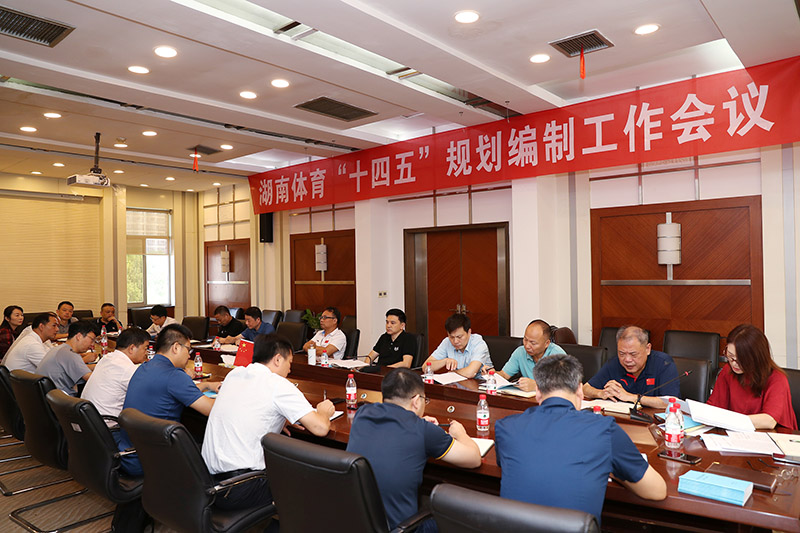 湖南召開體育發展“十四五”規劃編制工作會議