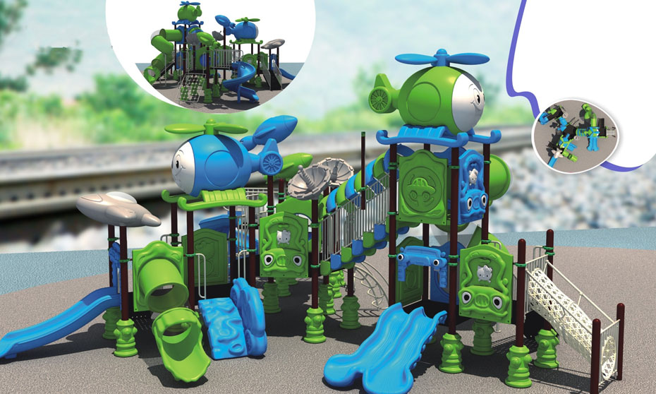 兒童滑梯水果動植物YH-14F04A