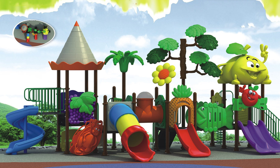 兒童滑梯水果動植物YH-14F10A