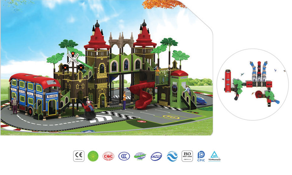 小區滑梯YH-17Y02H-A