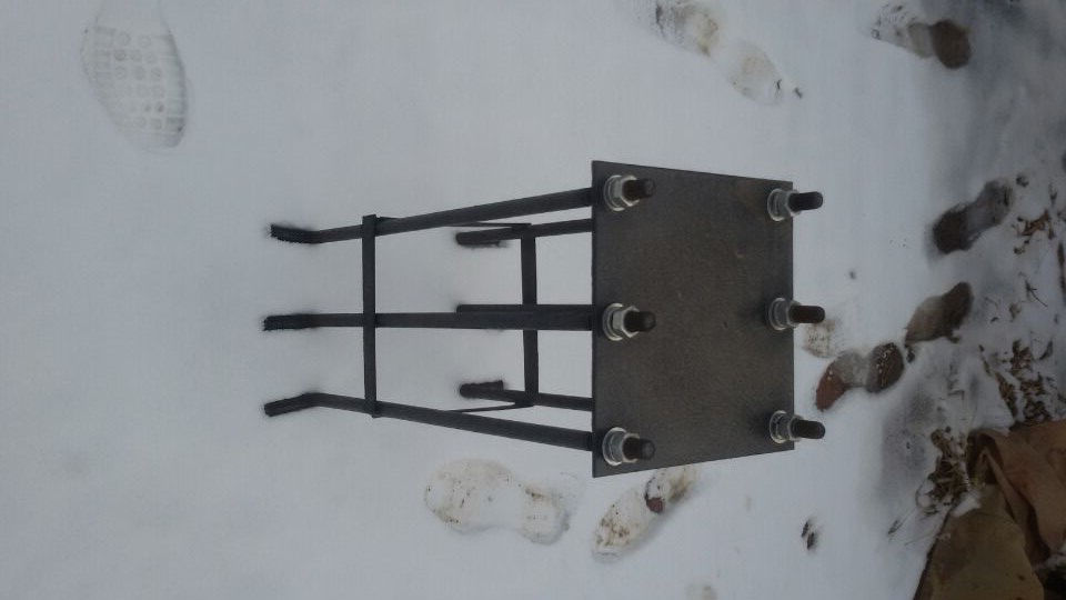 地埋籃球架預埋件（方管，圓管）