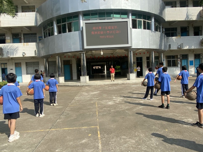 迎國家衛生鎮復審，海洲初級中學在行動