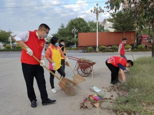 開啟城市“美顏”！黃圃鎮持續開展“文明一小時”志愿活動