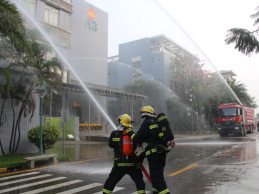 防患于未然，中山三角鎮(zhèn)深入企業(yè)開展消防應急疏散演練培訓