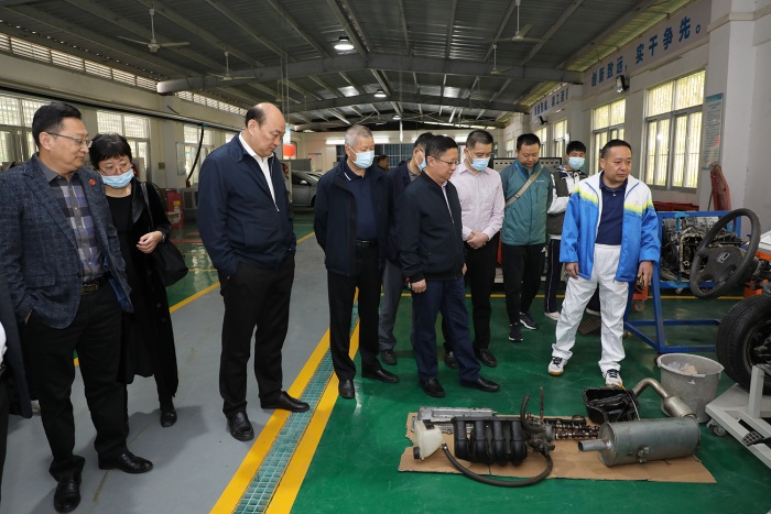 廣東省人民政府教育督導室蒞臨中山中專開展核查工作