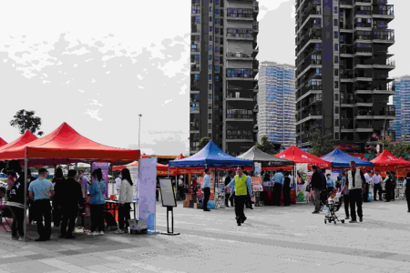 坦洲鎮：銀行集中“擺攤”路演，為企業提供金融服務