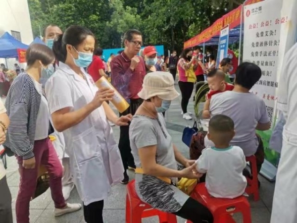 中山石岐街道開展世界精神衛生日主題宣傳服務活動