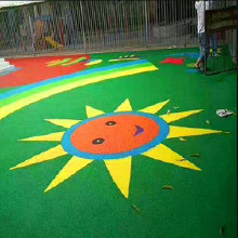 標準塑膠跑道 公園小區塑膠地面 星奧體育