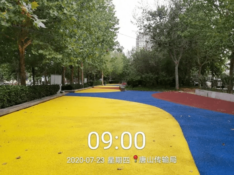 唐山：25個公園廣場新<a href=http://m.cnzcn.net.cn target=_blank class=infotextkey>塑膠跑道</a>已投入使用！