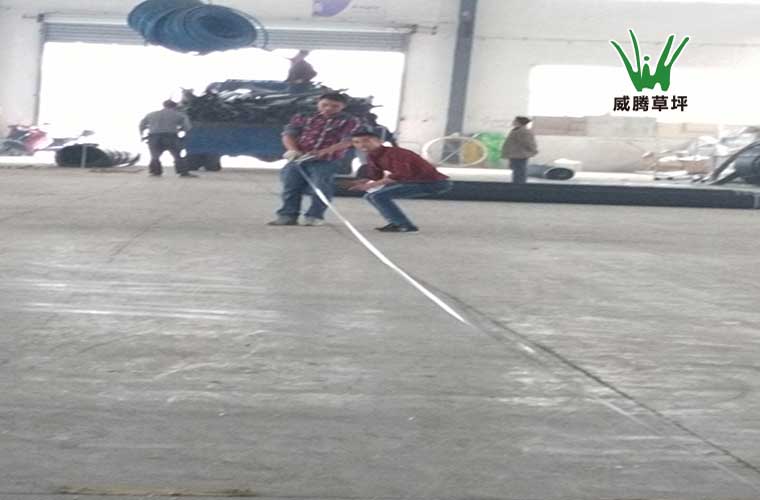 人造草坪足球場龜背式排水基礎