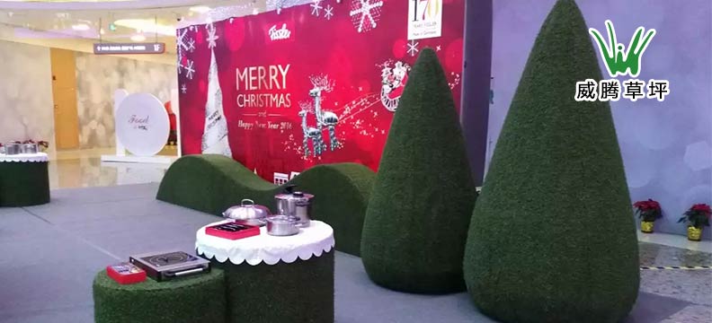 人造草坪商業裝修圖