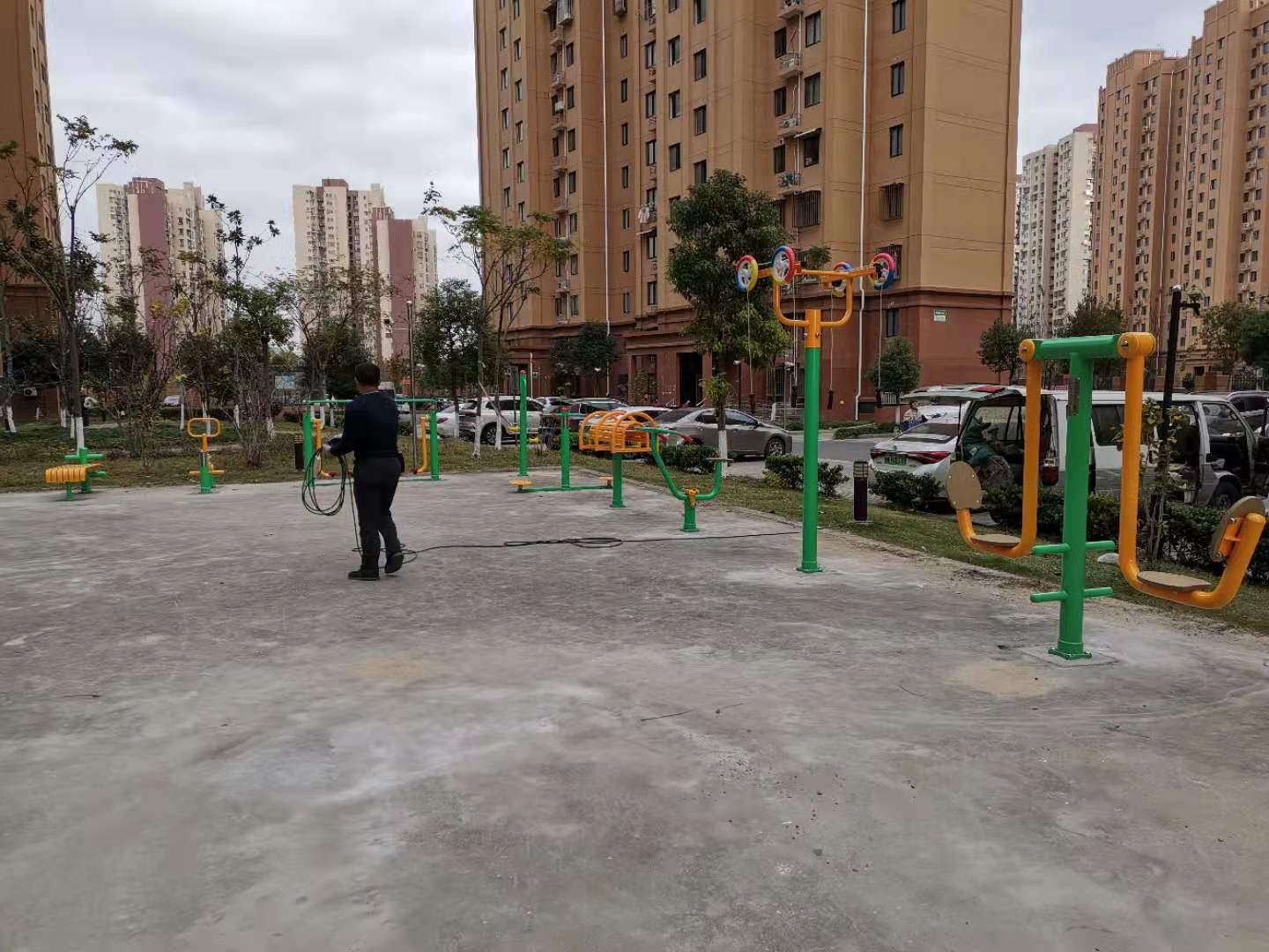 三泰里居委匯福家園泰順里健身點