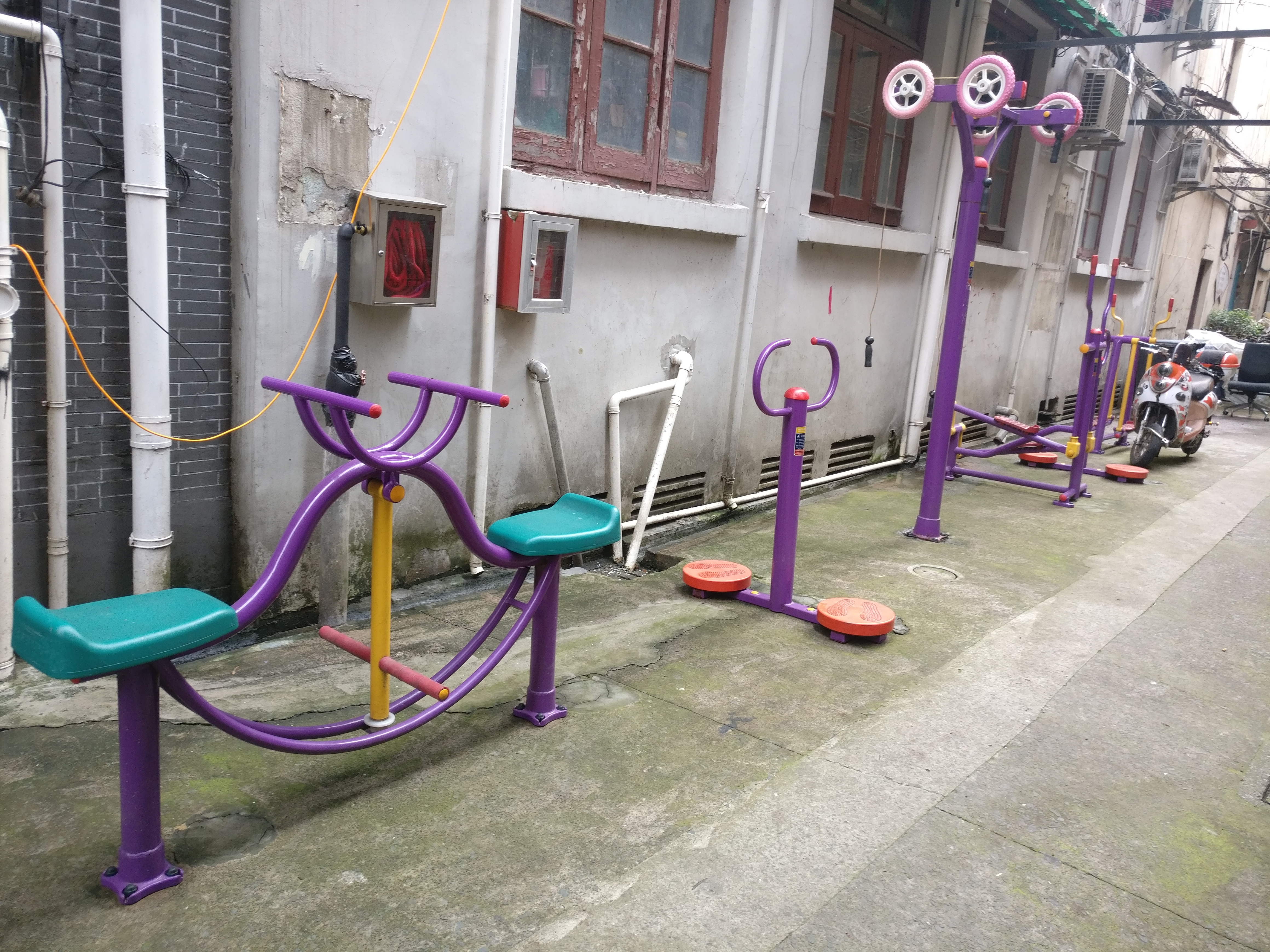 永安居委健身點(diǎn)