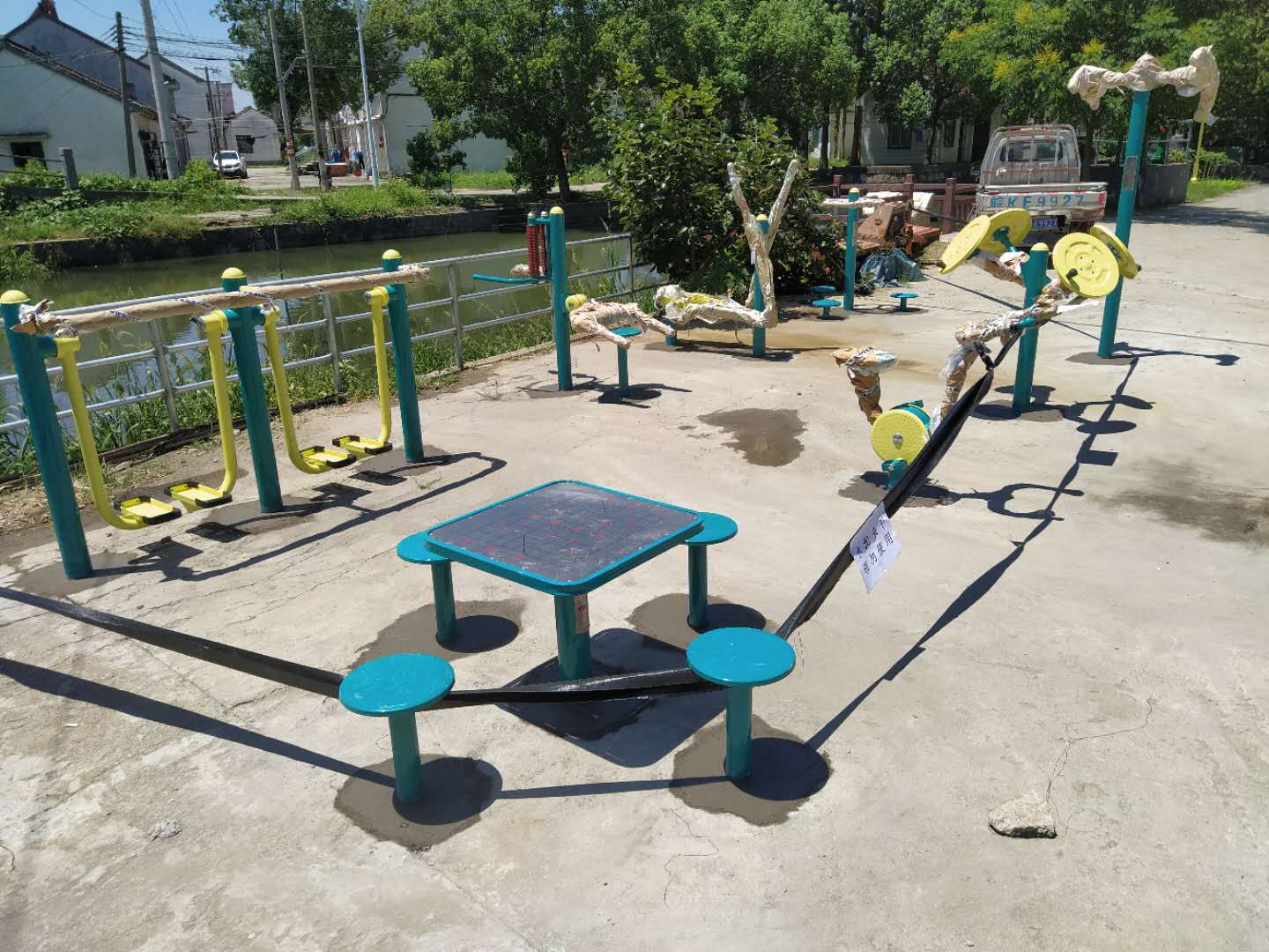 泖甸村（二）健身點