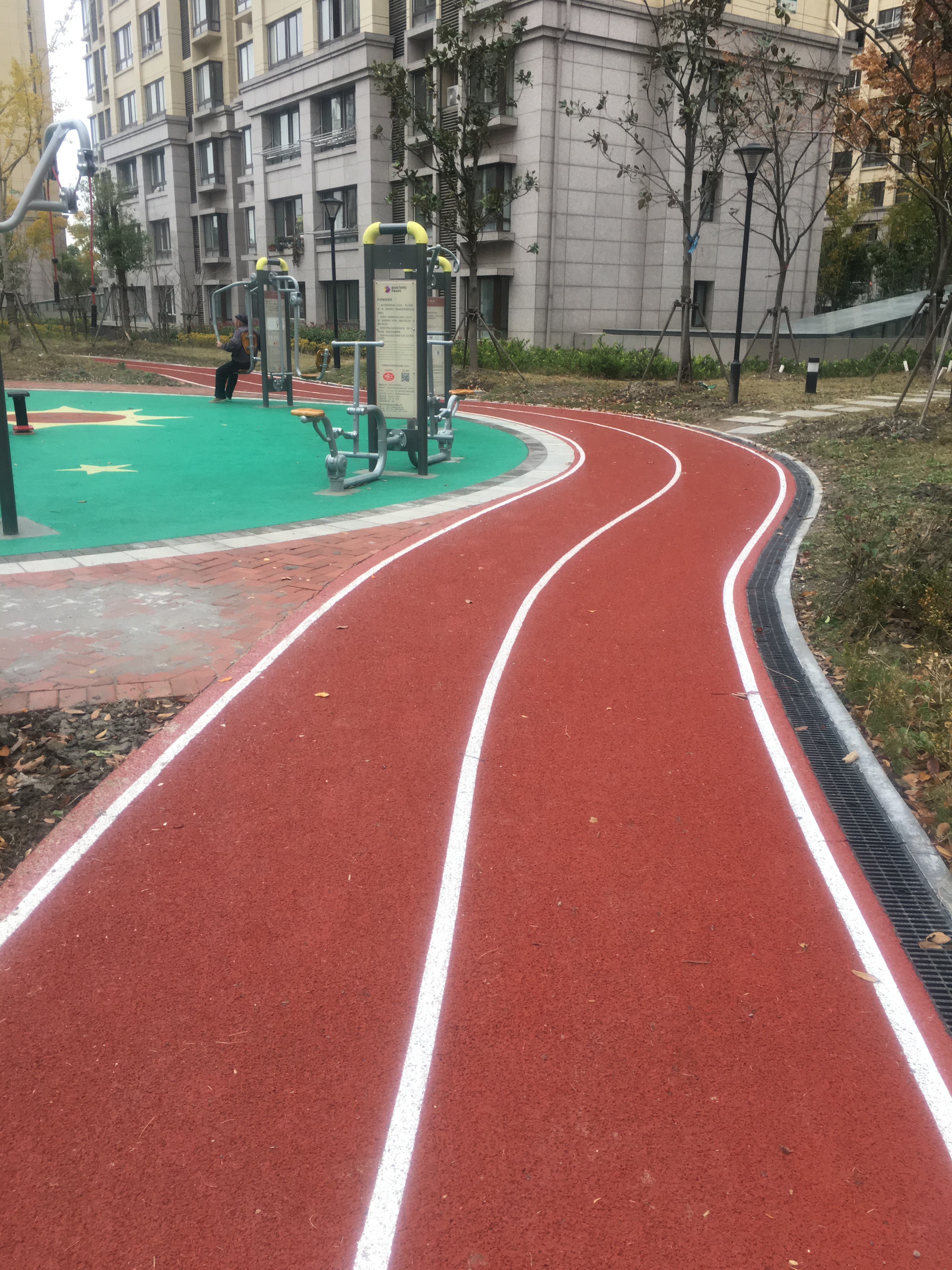 金海街道金水麗苑市民健身步道