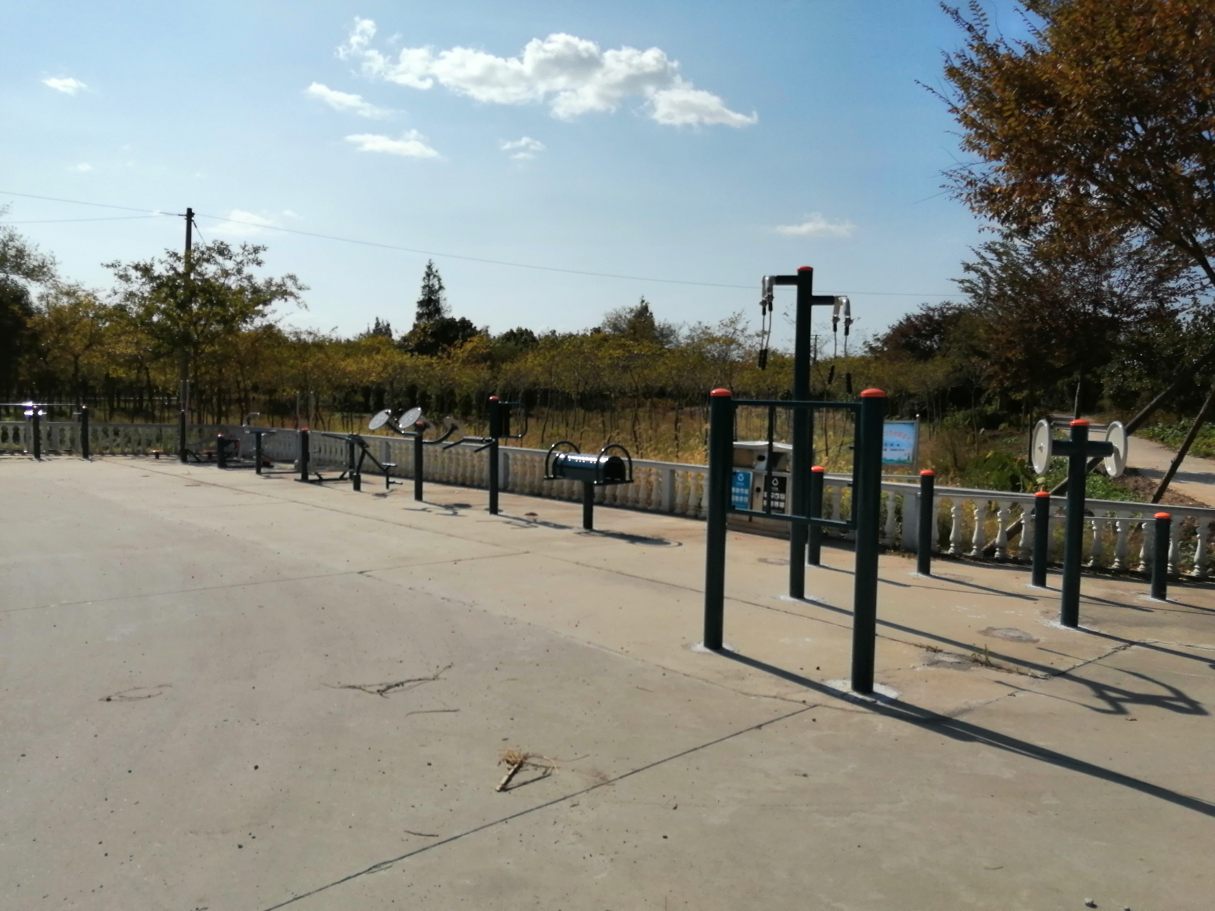 新河鎮強民村健身點