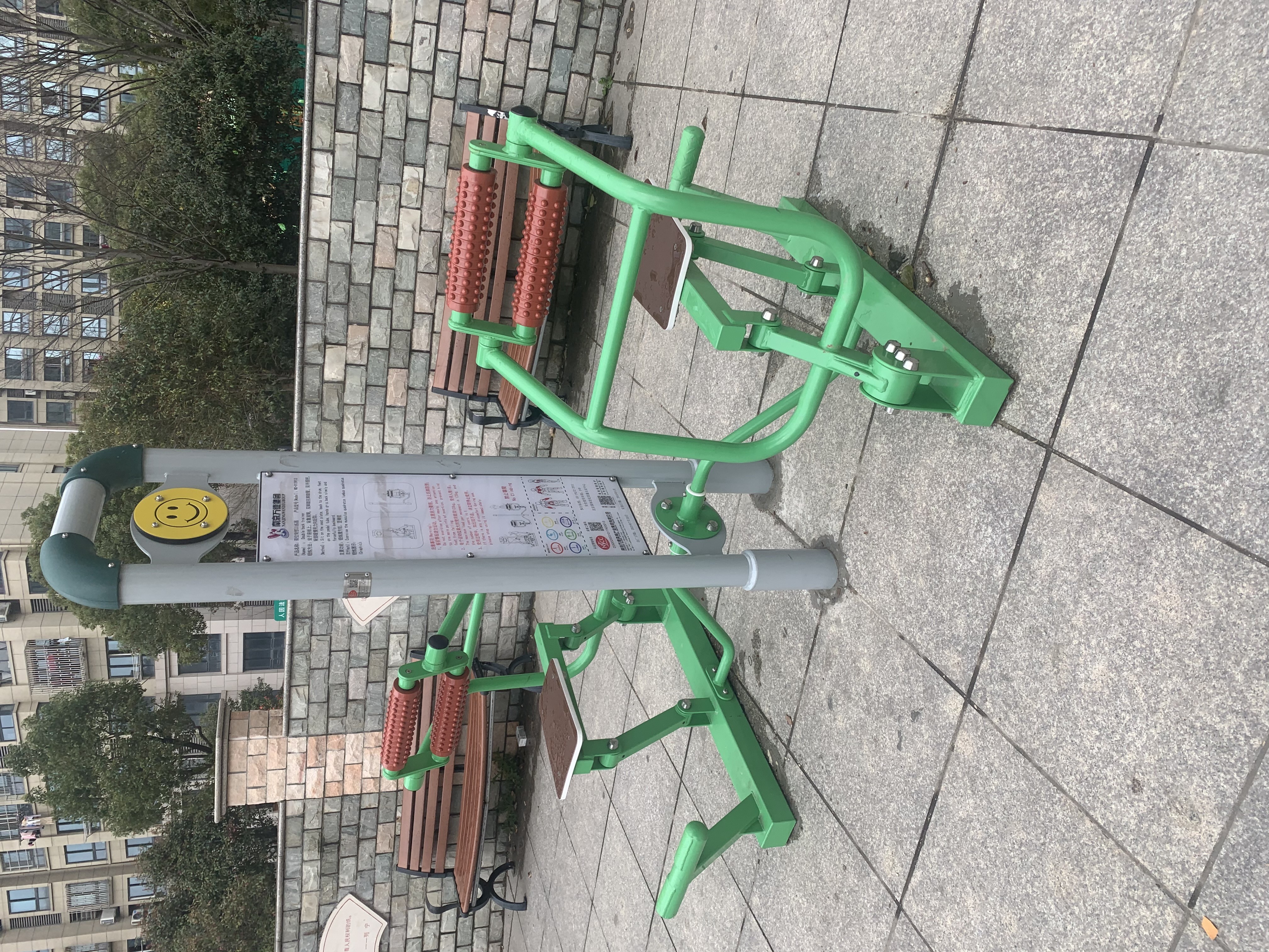 雙位背部訓(xùn)練器