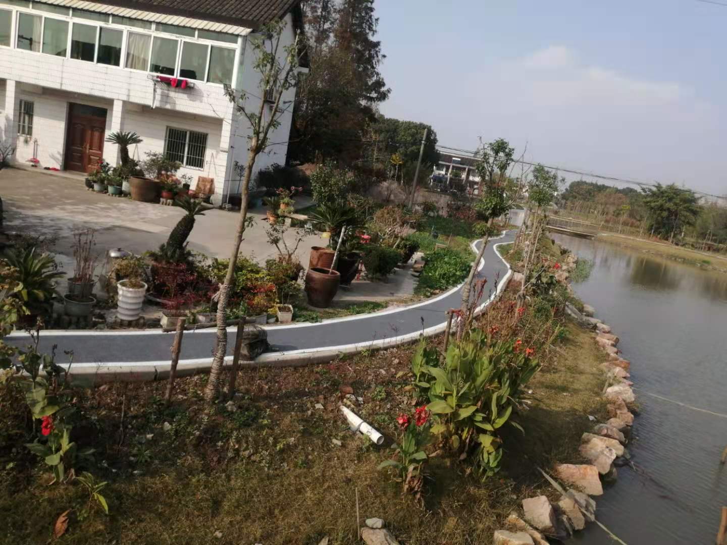 白鶴鎮紅旗村項家埭市民健身步道