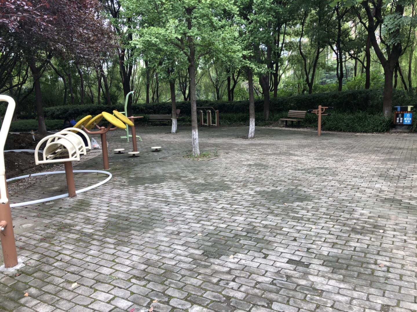 淀浦河公園健身點1