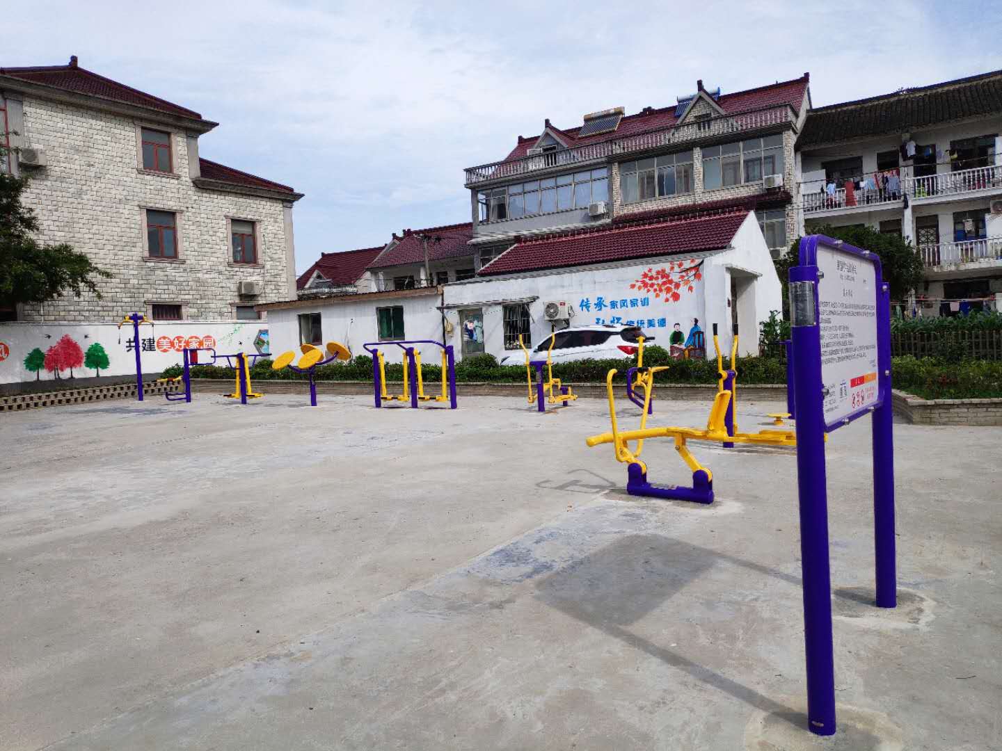 航頭鎮果園村4組健身苑點