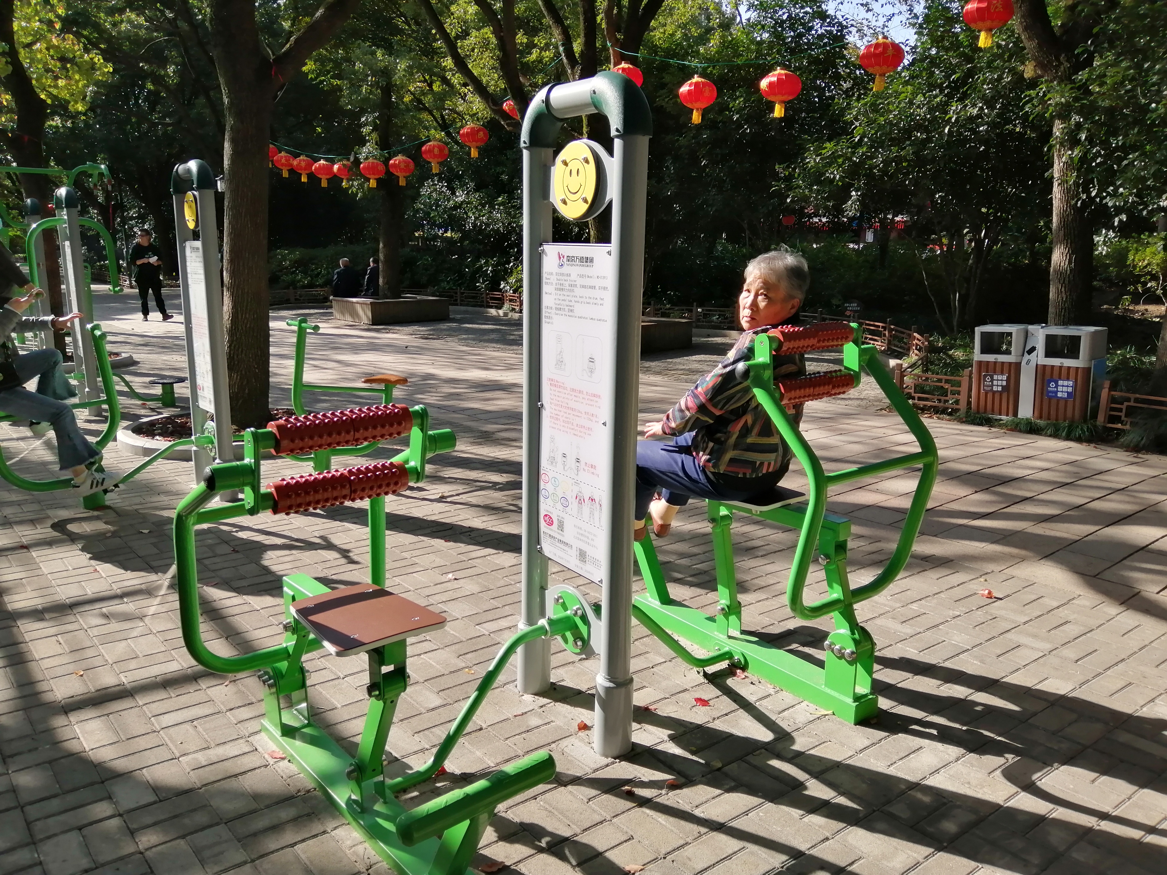 雙位背部訓練器