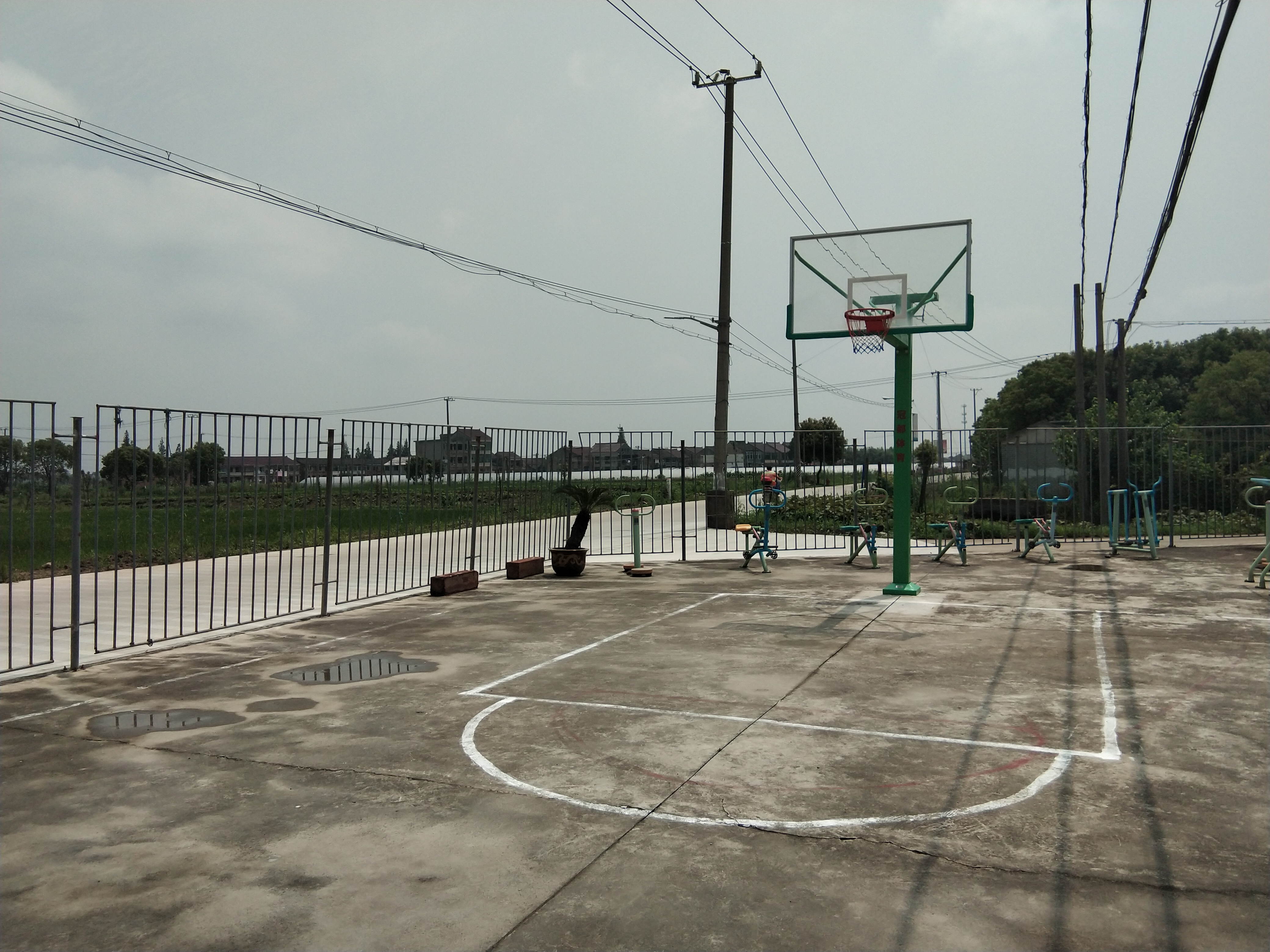 二橋村農民健身工程