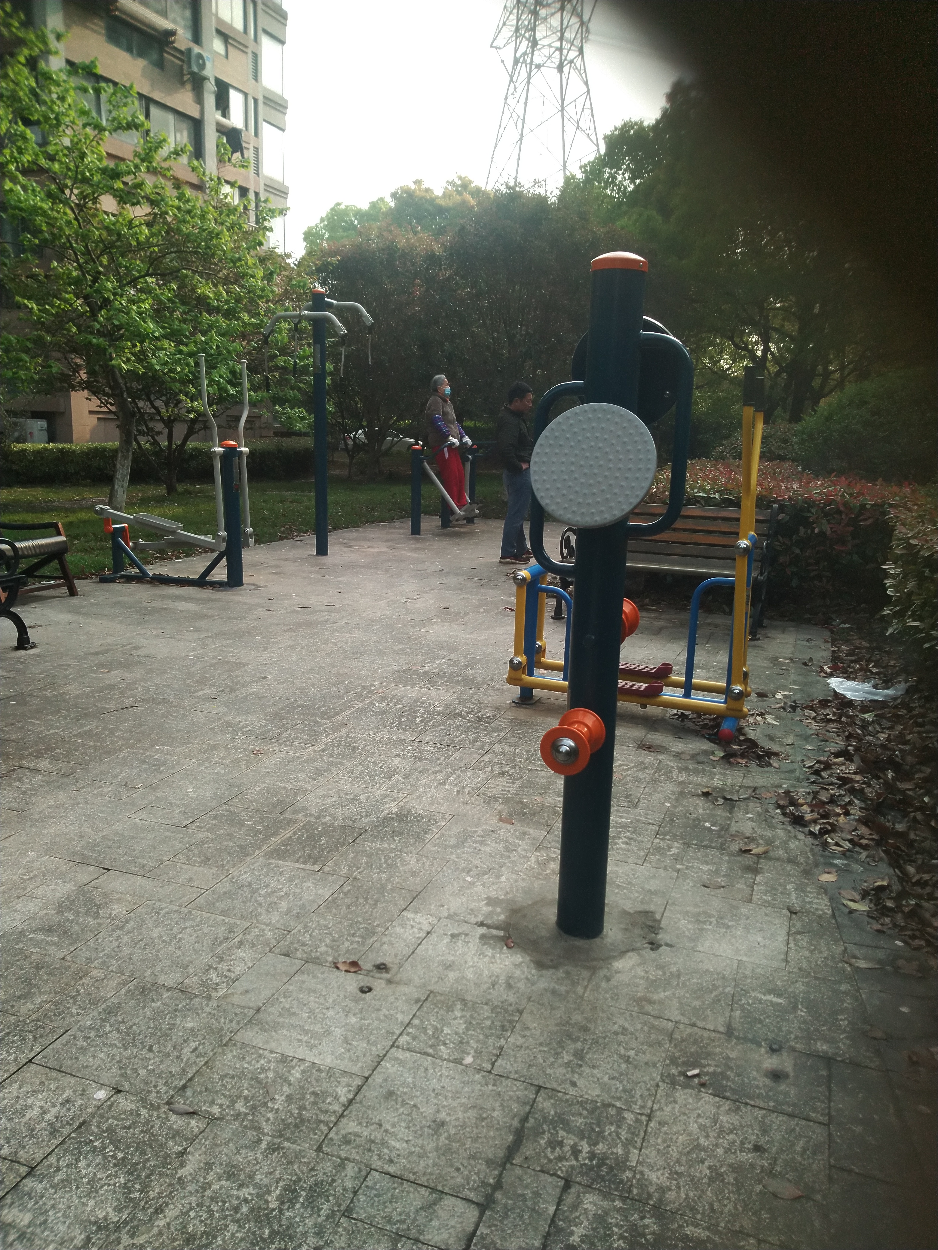 開魯三村居委健身步道