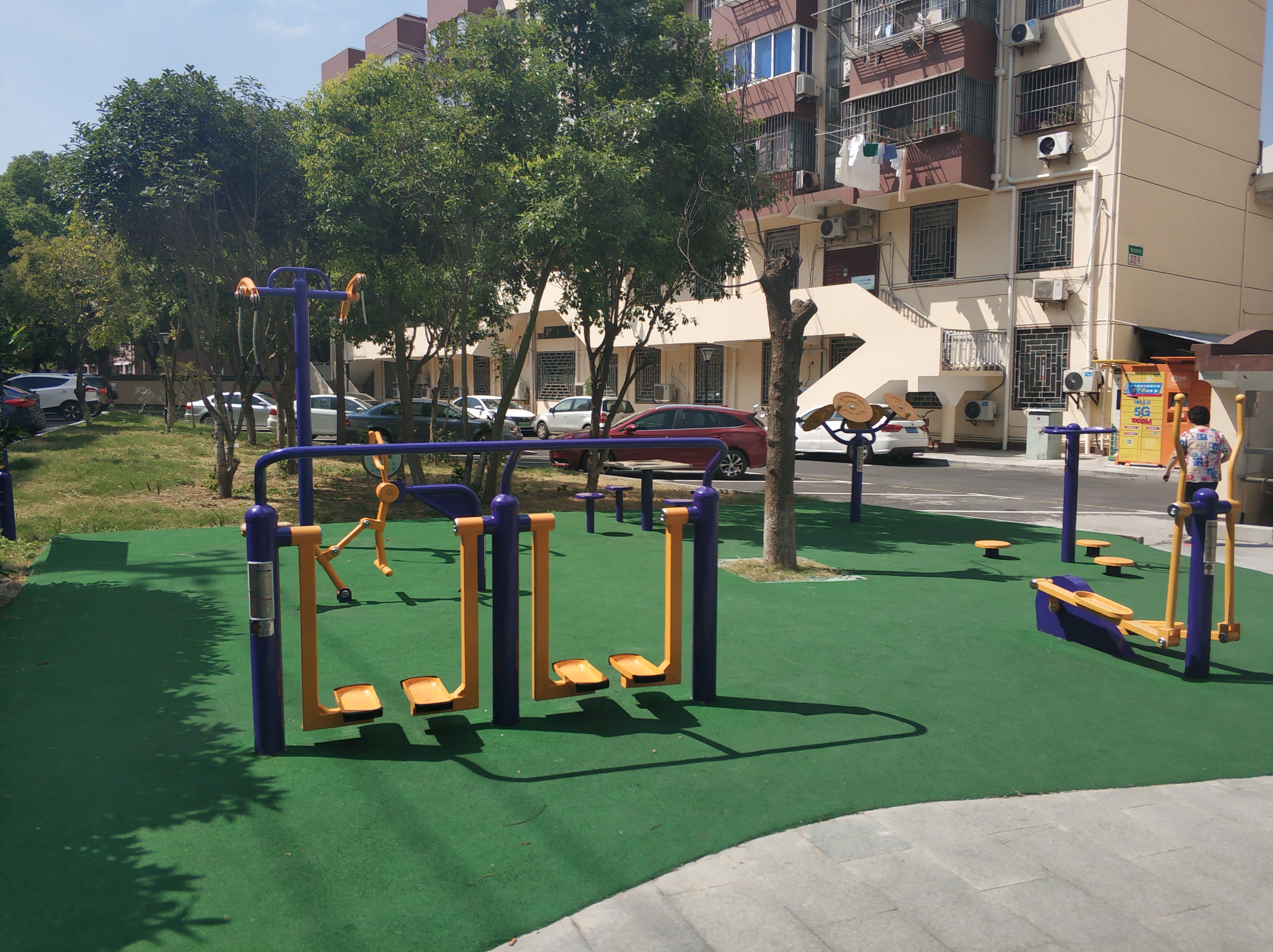 福建小區(qū)市民益智健身苑點(diǎn)