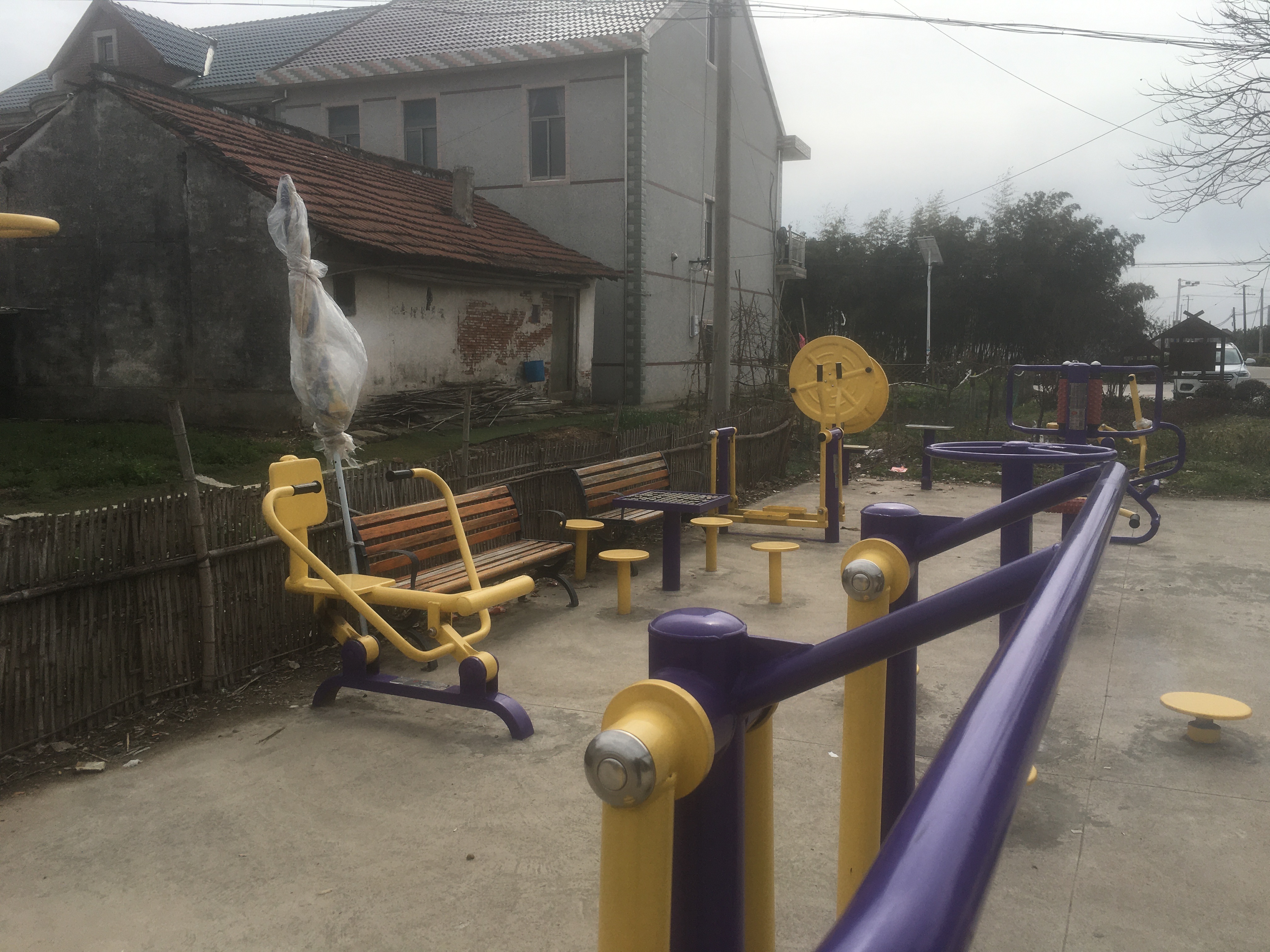 陳家門居委會健身點（四）