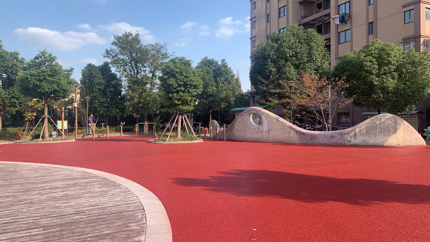 虹灣居委市民益智健身苑點