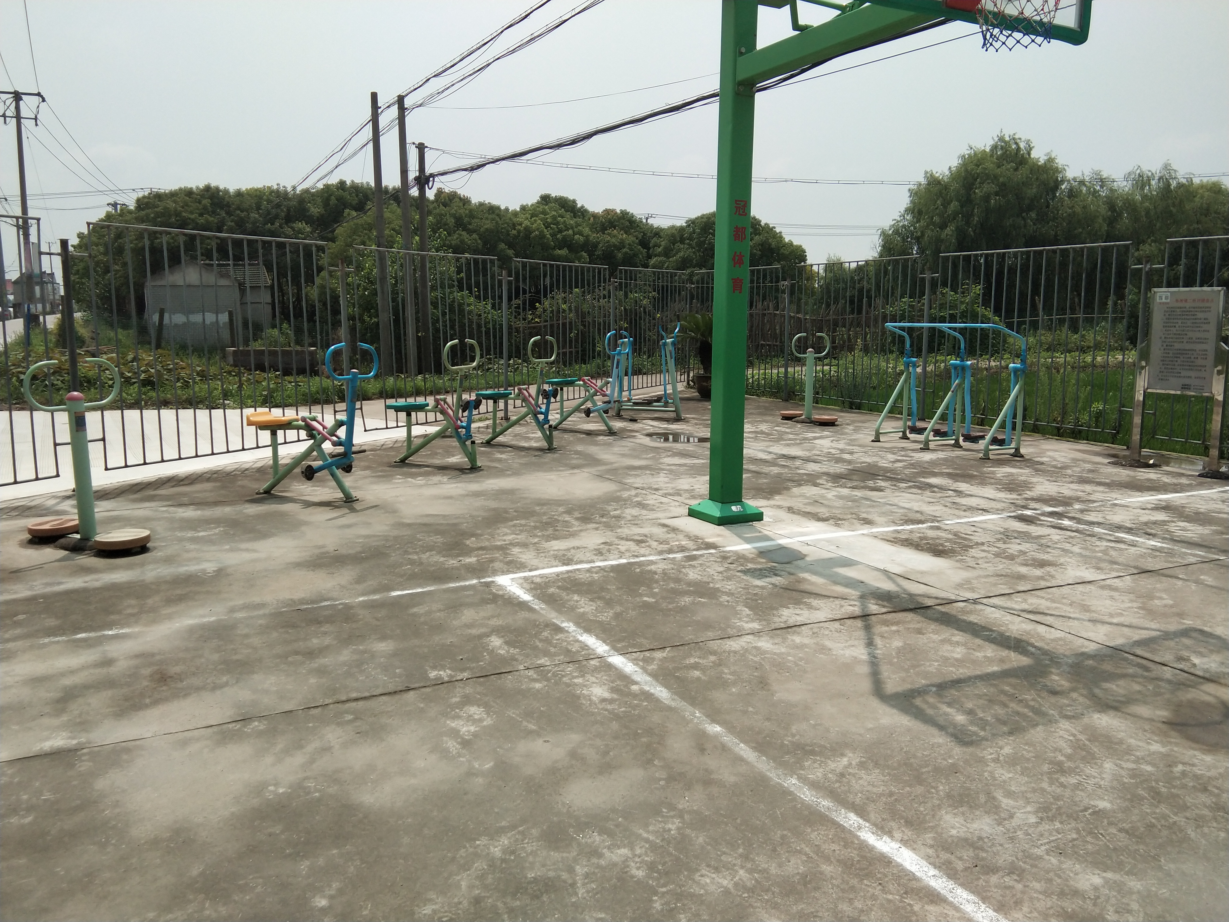 奉城鎮二橋村市民益智健身苑點