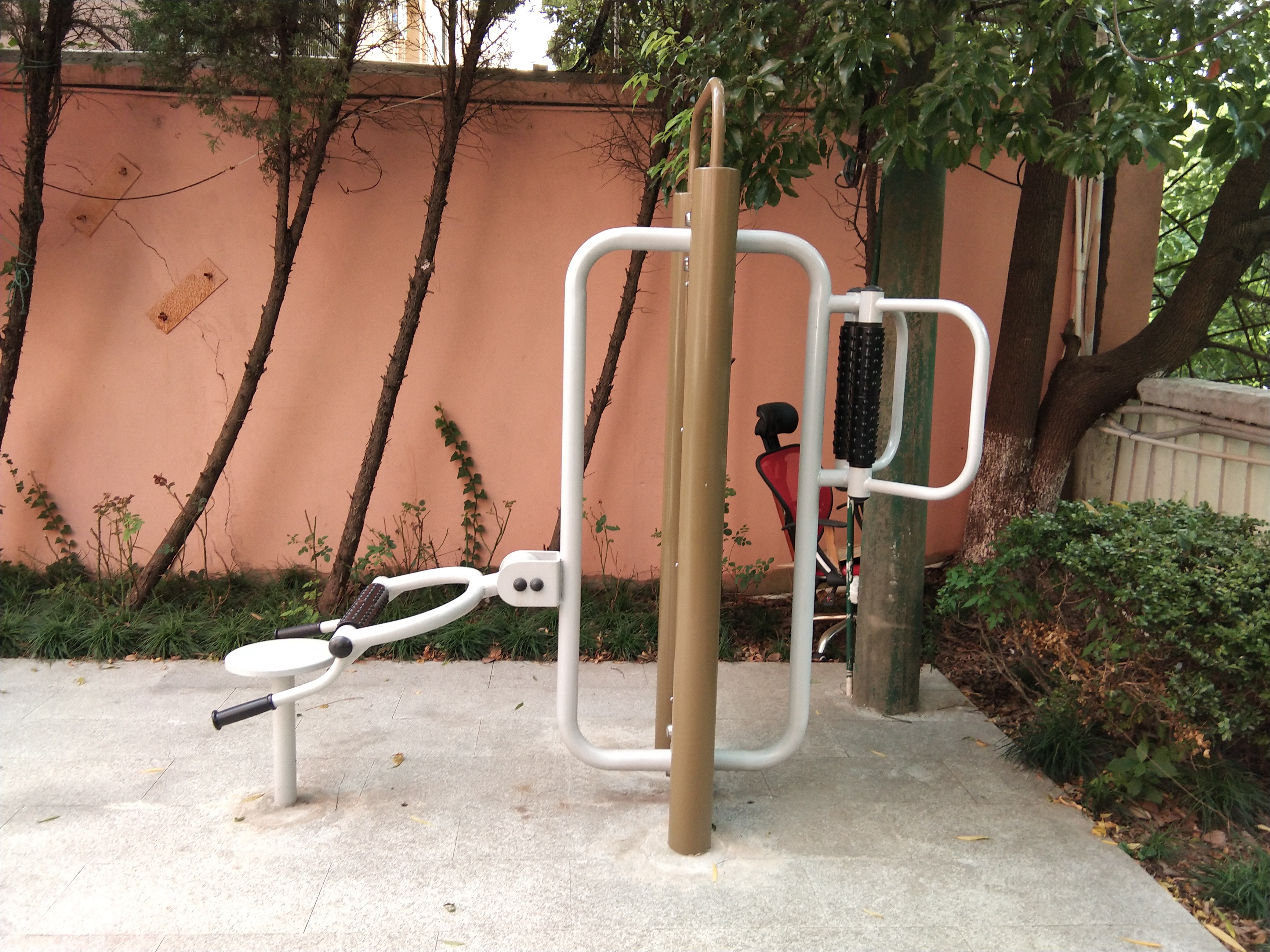 雙立柱腰背按摩器