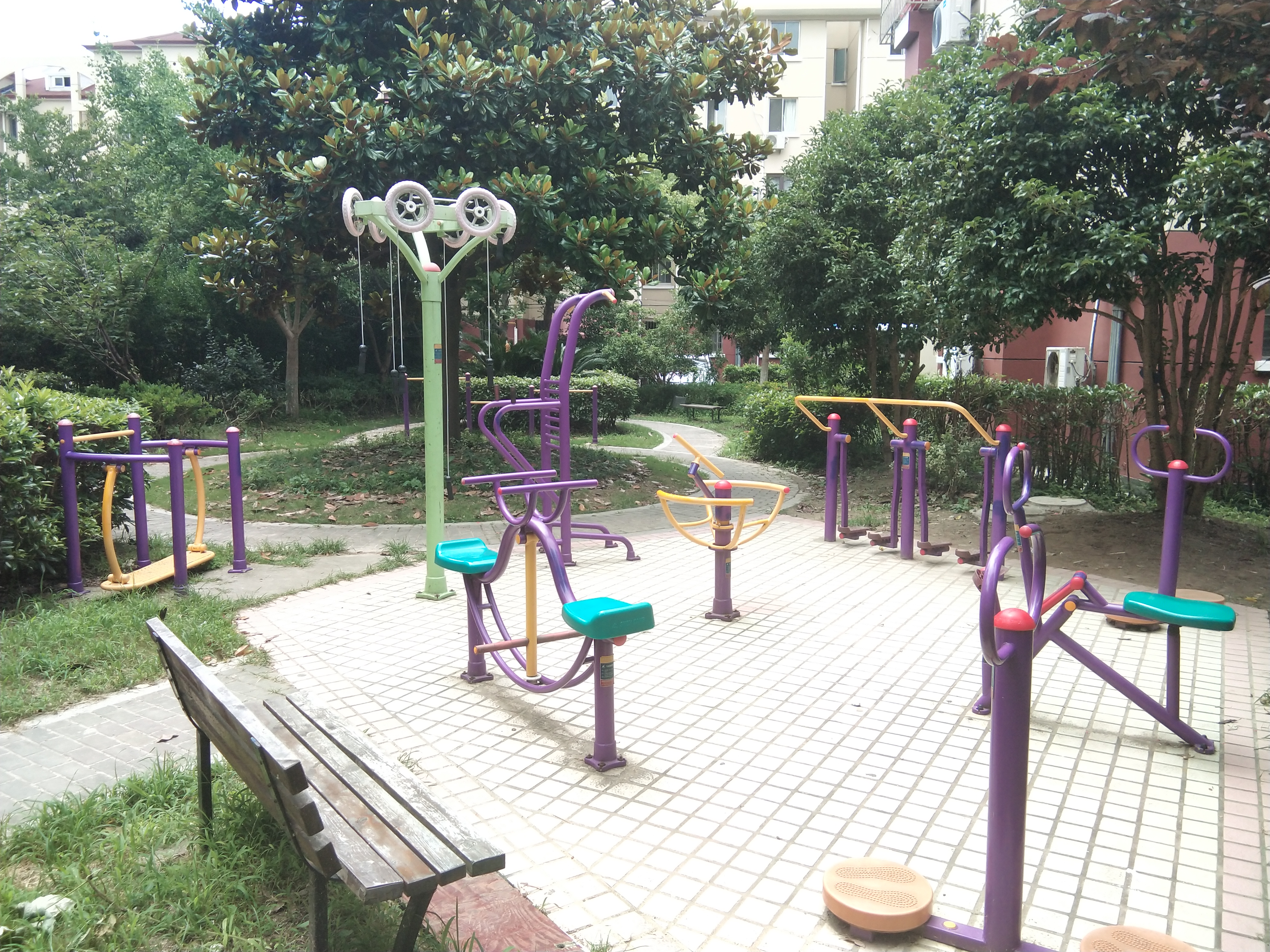 明城桂花苑健身點