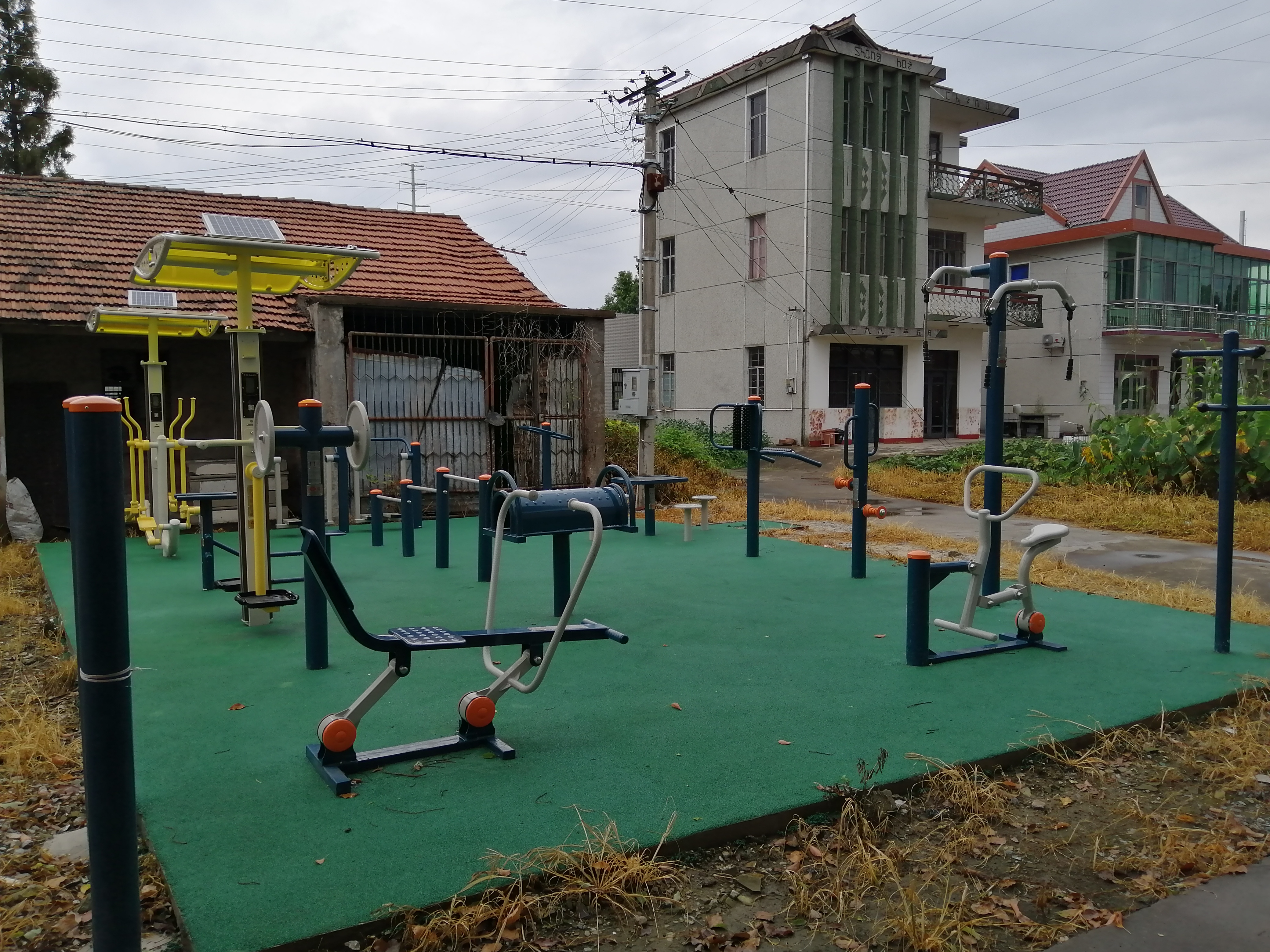 松江區新橋鎮新育西區市民益智健身點