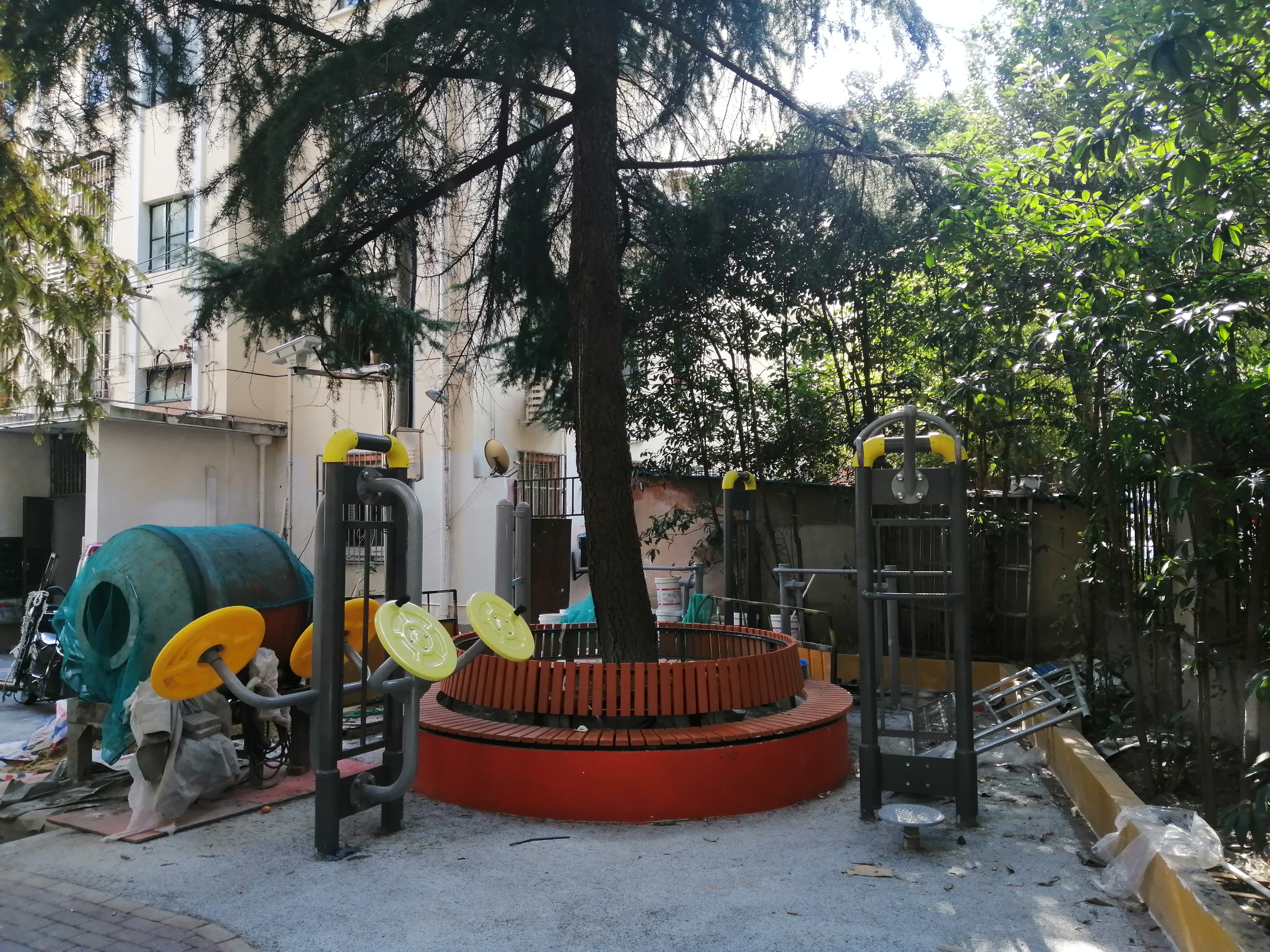 蒲北小區健身點