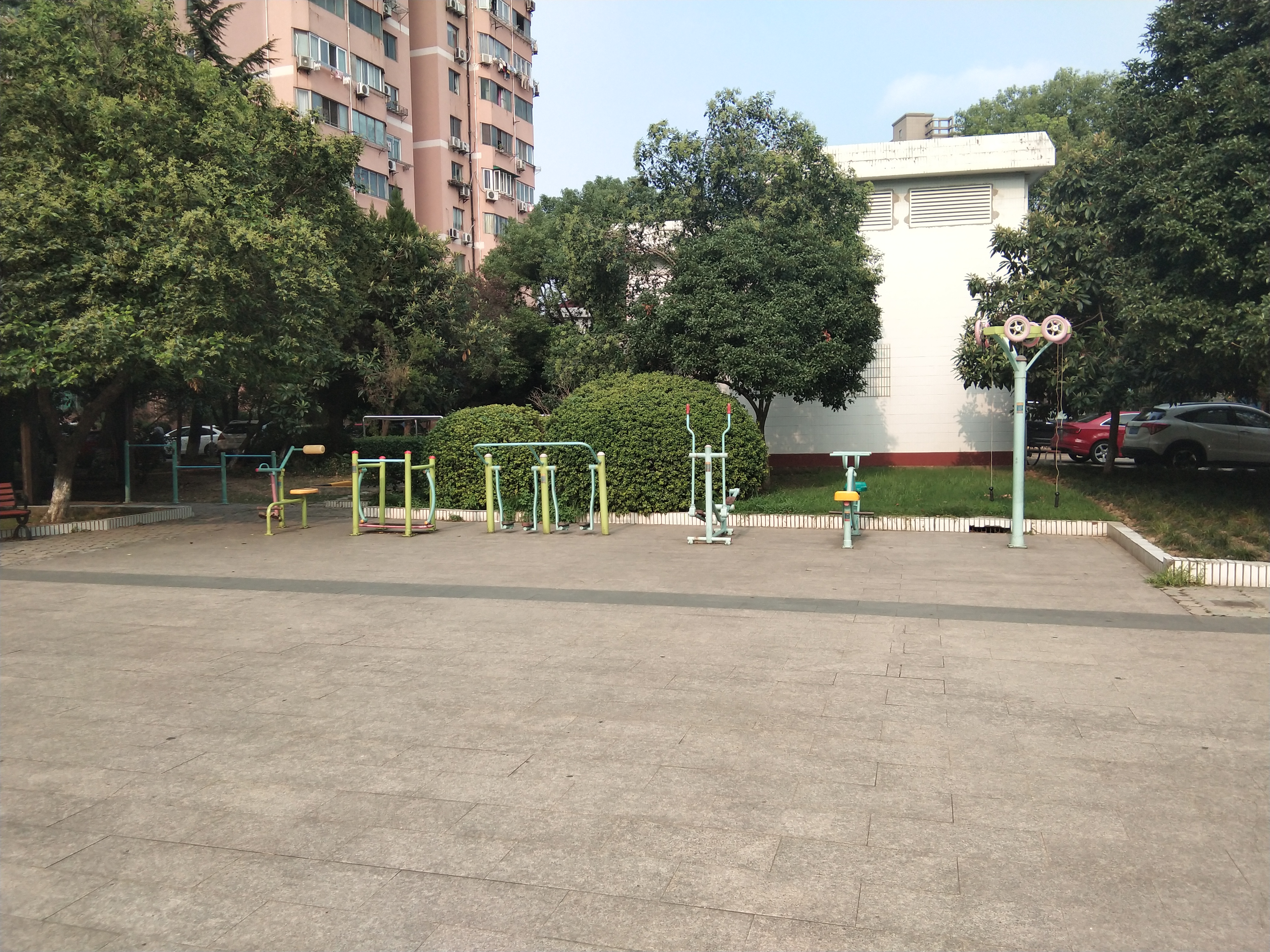 水清三村小花園健身點(diǎn)