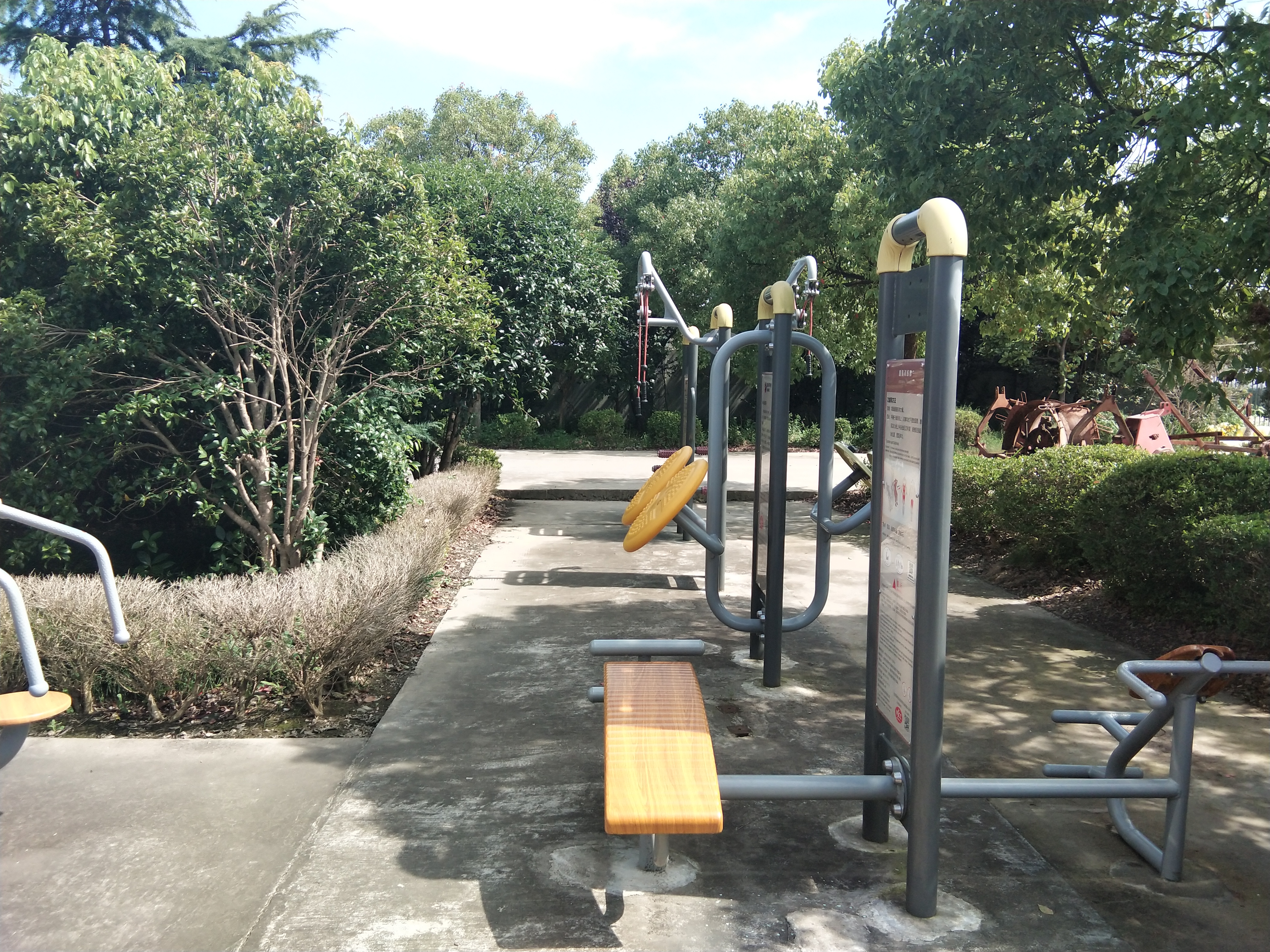 奉城鎮永民村市民益智健身苑點