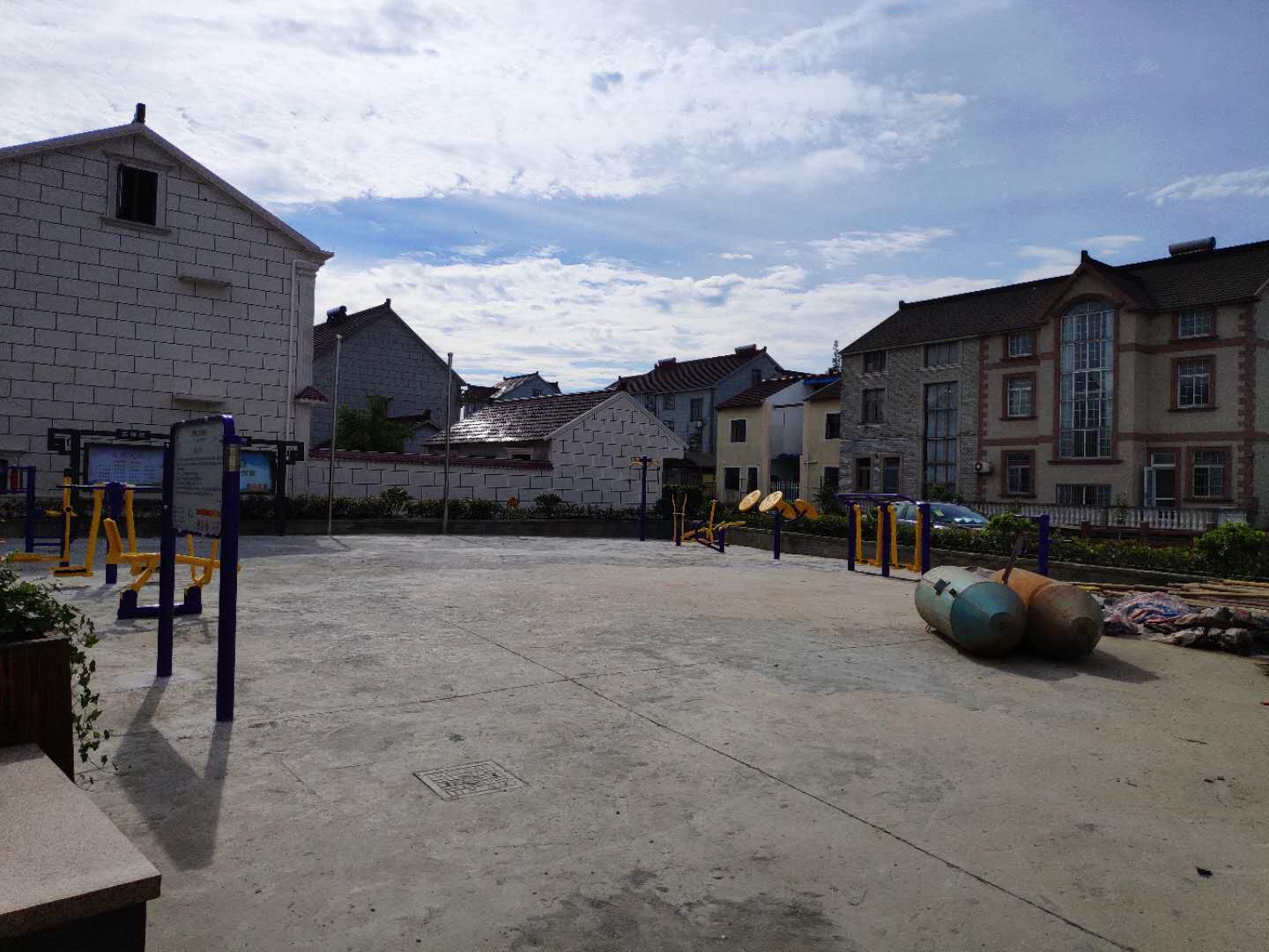 航頭鎮(zhèn)果園村2組健身苑點(diǎn)