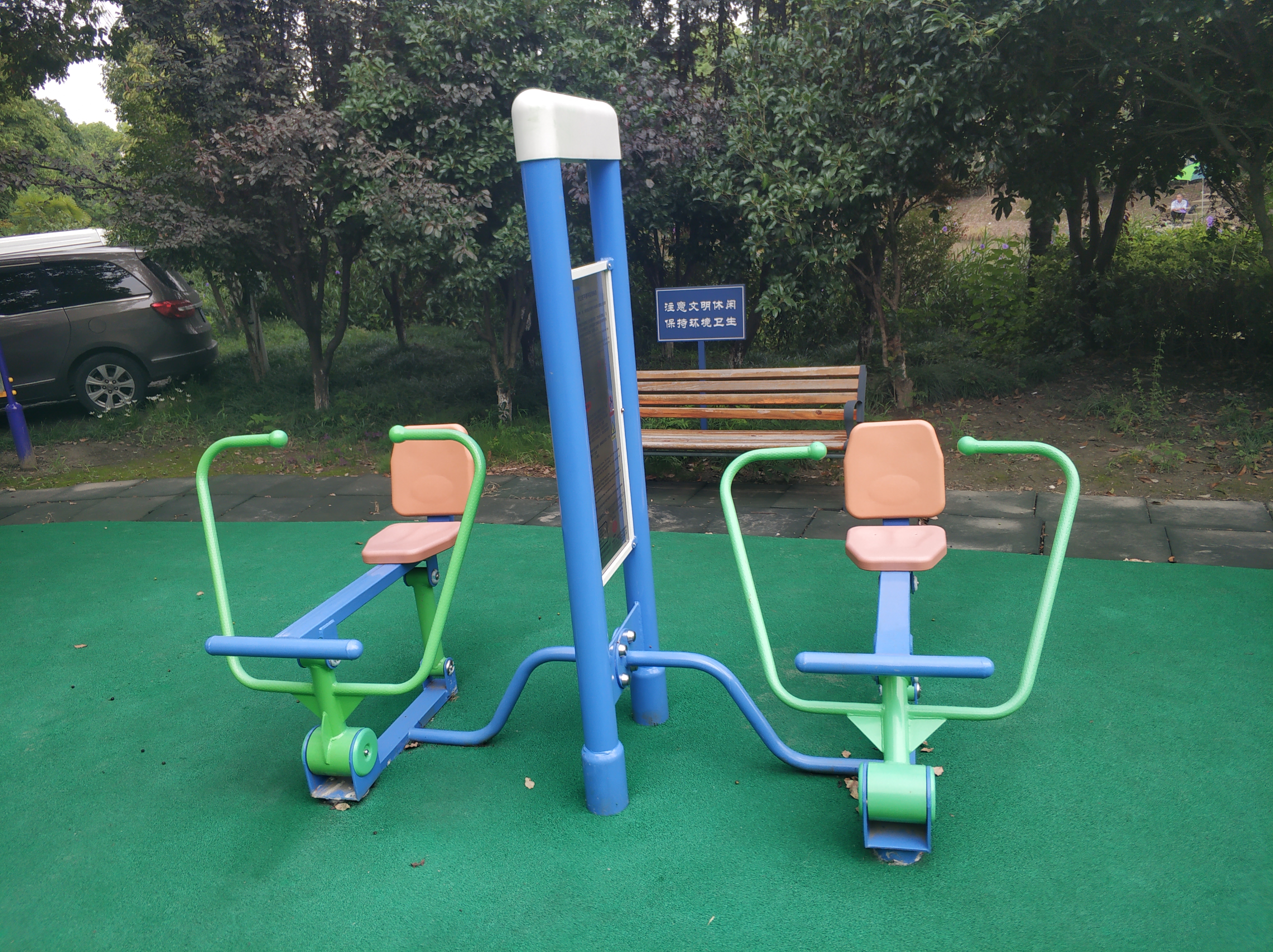 雙立柱平推平拉訓練器