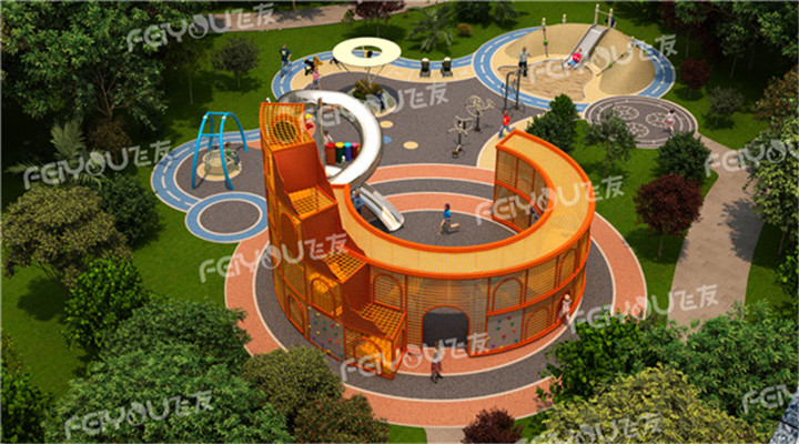 南方戶外游樂設施整體設計方案之一