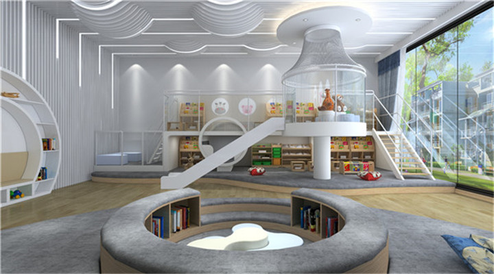 南方幼兒園室內整體設計：閱讀室