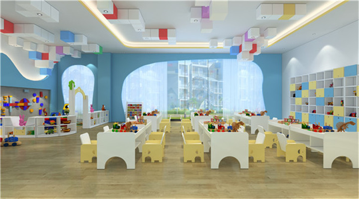 南方幼兒園室內整體設計：建構室