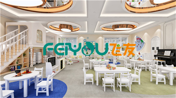 南方幼兒園室內整體設計：歐式教室