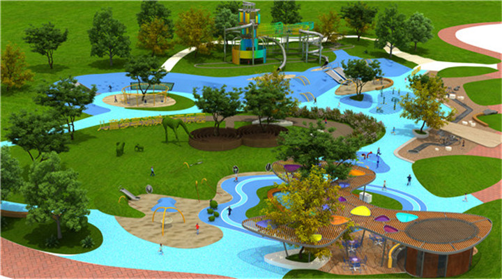 南方戶外兒童游樂設施整體設計方案之四