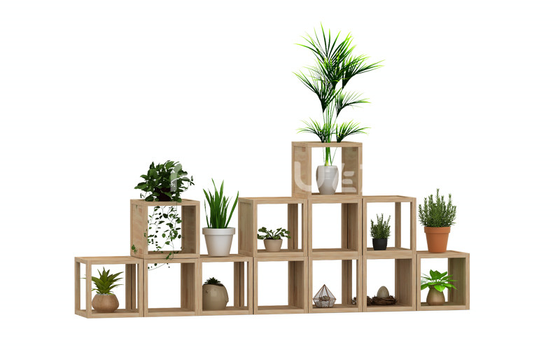 幼兒園實木家具寶寶學習培養興趣多功能組合柜植物置物架.jpg