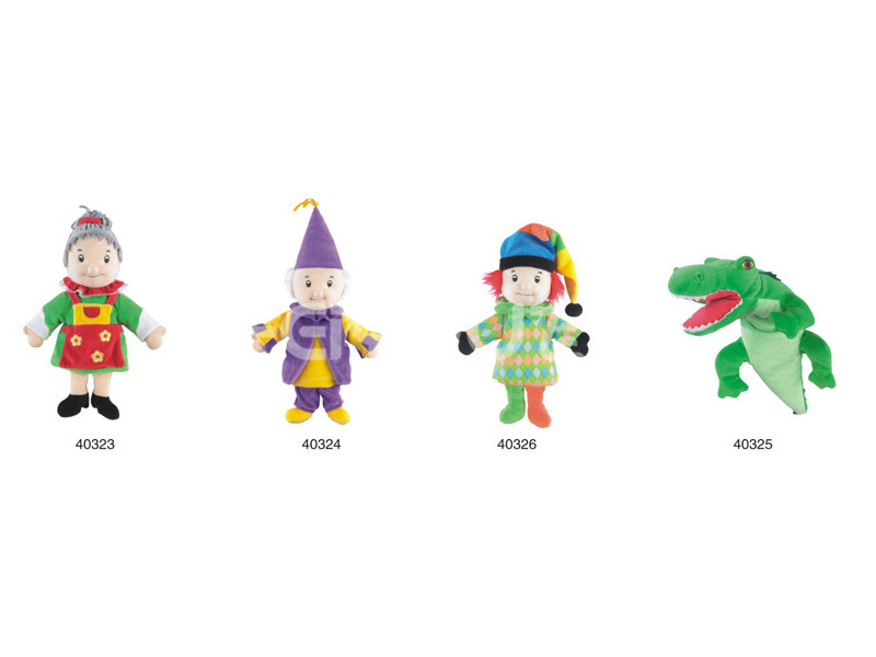 8個角色手偶戲001-8001