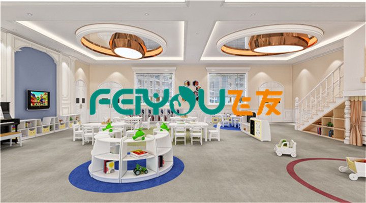 南方幼兒園室內整體設計：歐式教室